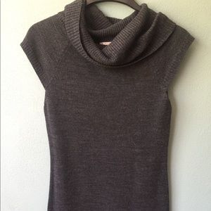 Ambiance Apparel Grey Sweater Dress